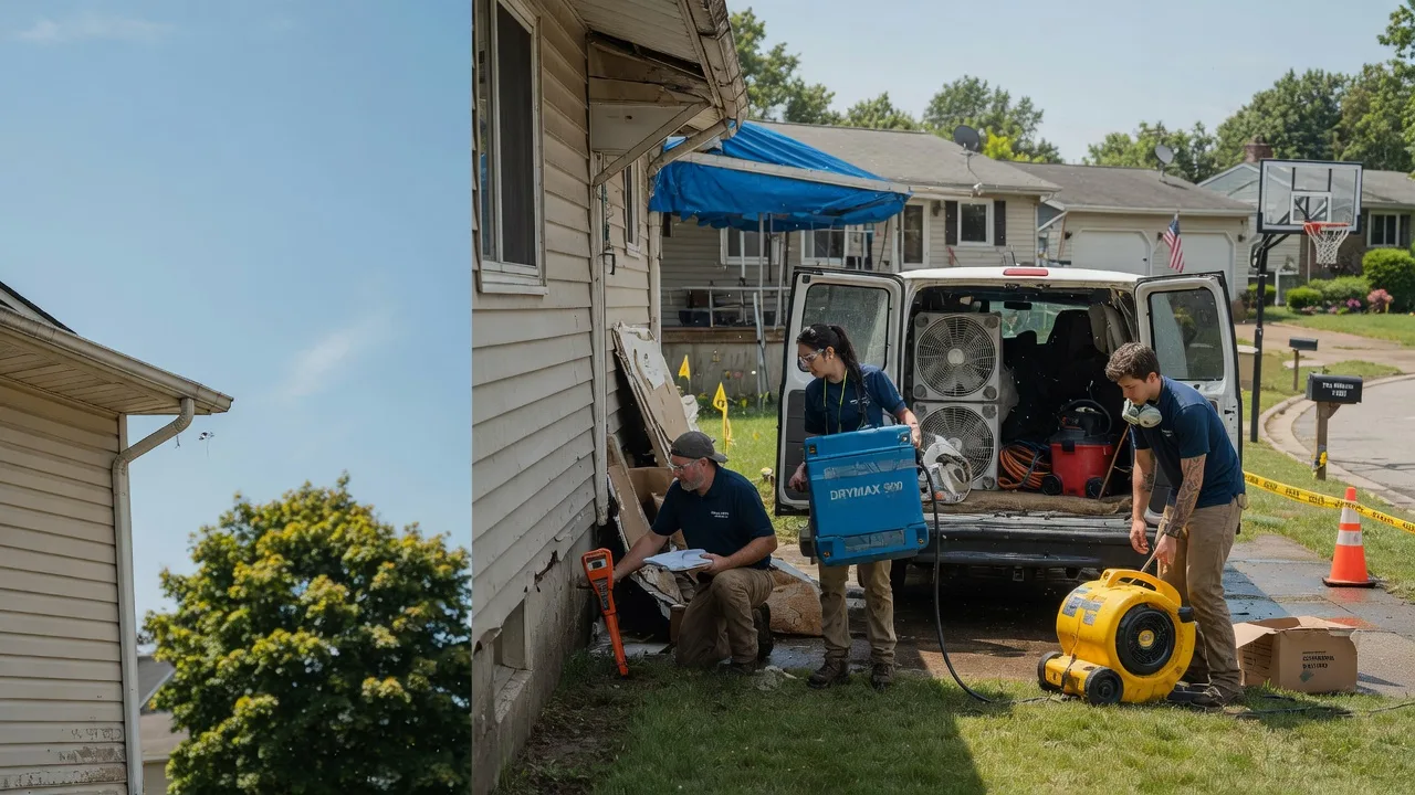 Ceiling Leak Cleanup in Mount Savage, MD near me